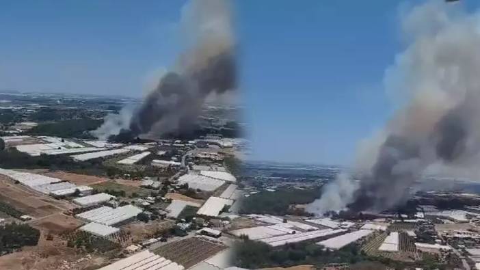 Antalya'da orman yangını