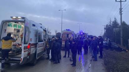 Ankara'da zincirleme kaza : 31 kişi yaralandı