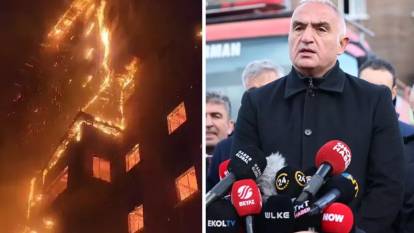 'Yetki tartışması...'! Bakan Ersoy, Kartalkaya'daki yangına dair sorulara yanıt verdi