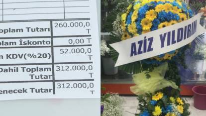 Aziz Yıldırım'ın yeğeniyim dedi! Ünlülerin adına kendine çelenk yollayan dolandırıcı 312 Bin TL'yi ödemedi