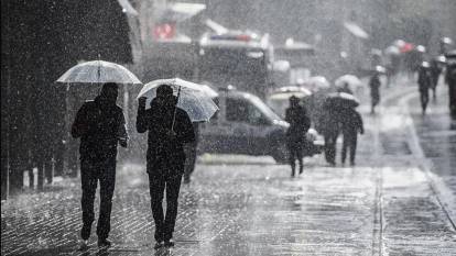 Meteoroloji'den 5 Bölge İçin Sağanak Uyarısı