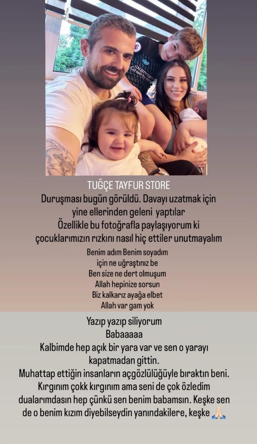 Ferdi Tayfur un mirası bir türlü paylaşılamıyor! Tuğçe Tayfur mağazalarına tek tek kilit vurdu! Duruşma sonrası dayanamayıp yayınladı 2